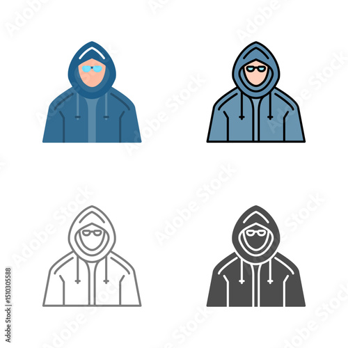 Hacker Vector Icon