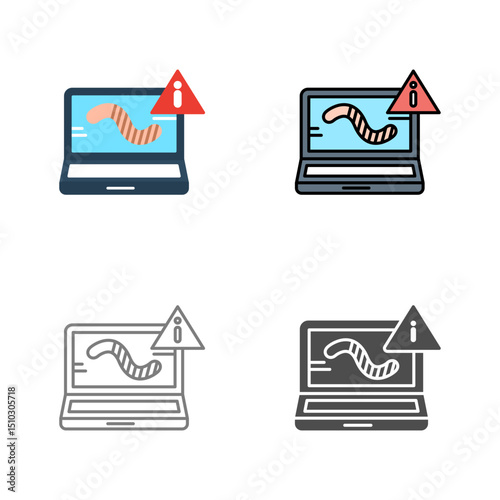 Worm Vector Icon