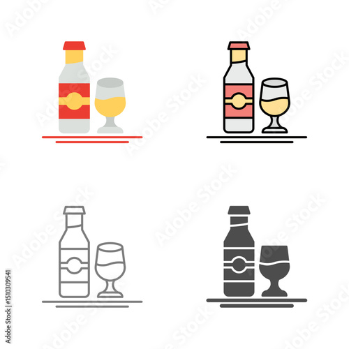 Soft Drink Vector Icon