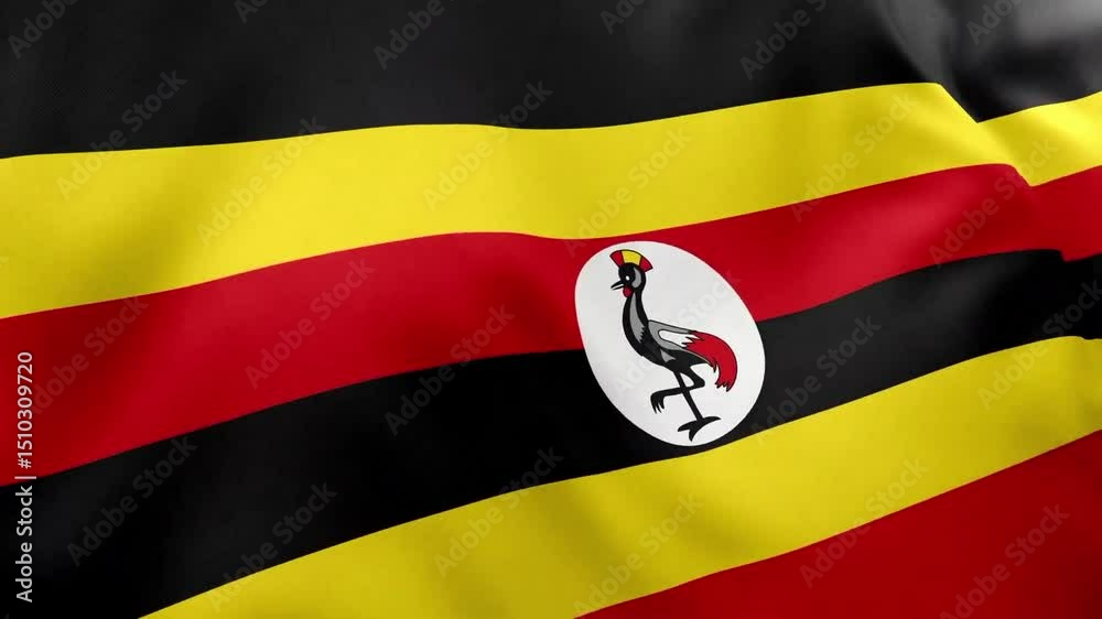 flag of uganda