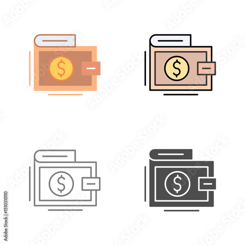 Wallet Vector Icon