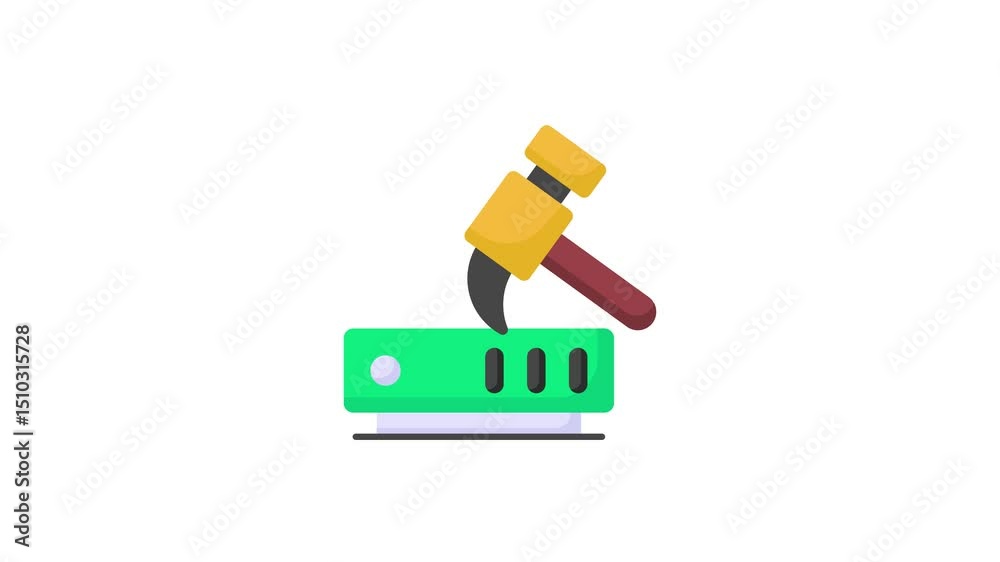 Data mining icon design, data digging vector in modern style, ready to use