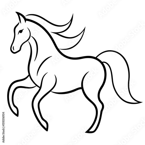 horse vector illustration