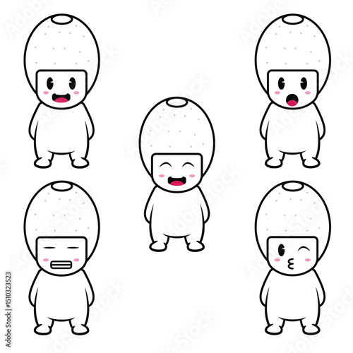 kiwi fruit emoji illustration