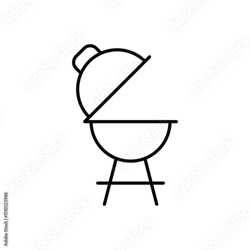 Grill  Icon vector stock illustration