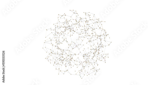 Connecting lines and dots.B...