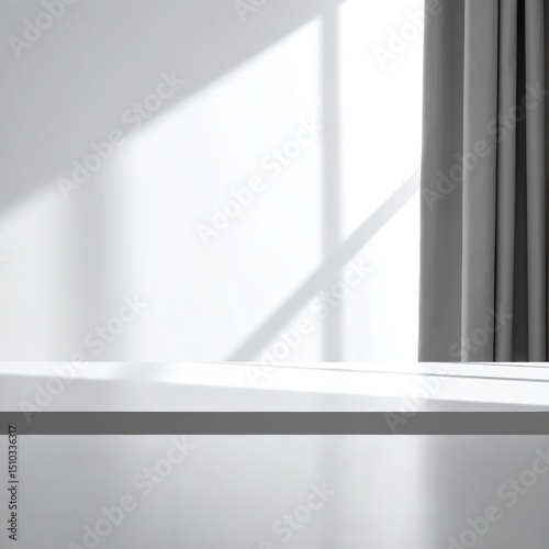 A charming white window adorned with delicate sheer curtains and elegant wooden blinds, softly filtering sunlight into a cozy, inviting room.