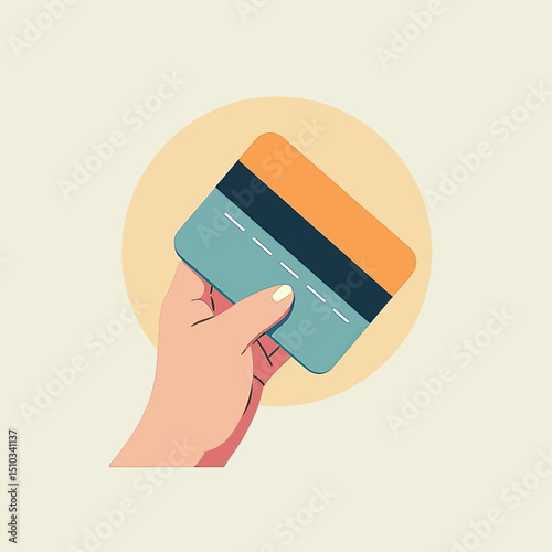 Financial Freedom: Hand Using Credit Card for Online Purchases and Budget Management – Take Control of Your Spending and Achieve Your Financial Goals with Our Flexible Credit Solutions.
