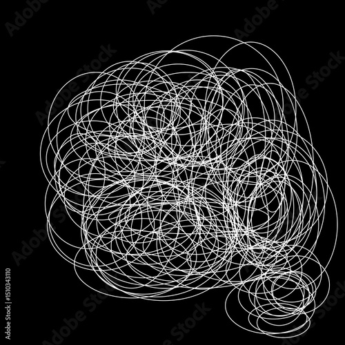 wire coil isolated on white