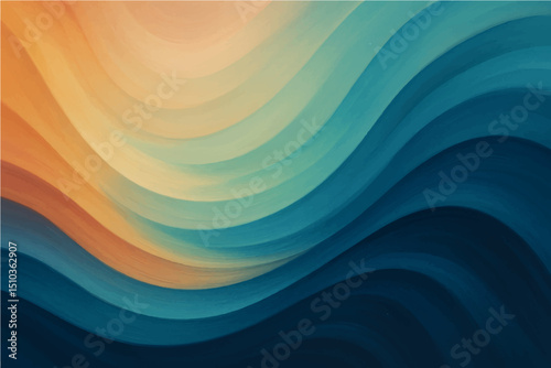 Elegant Abstract Background Showcasing Flowing Colors in a Harmonious Blend.