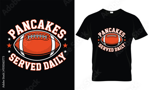 American Football Mascot T-shirt Design