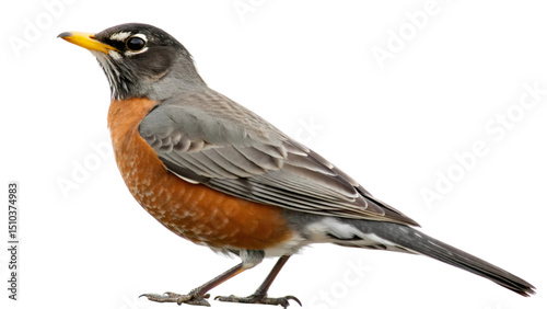 Photos American robin isolated on transparent background