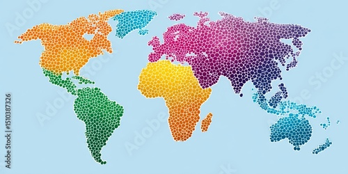 A wall-mounted GDP map by country with economic statistics