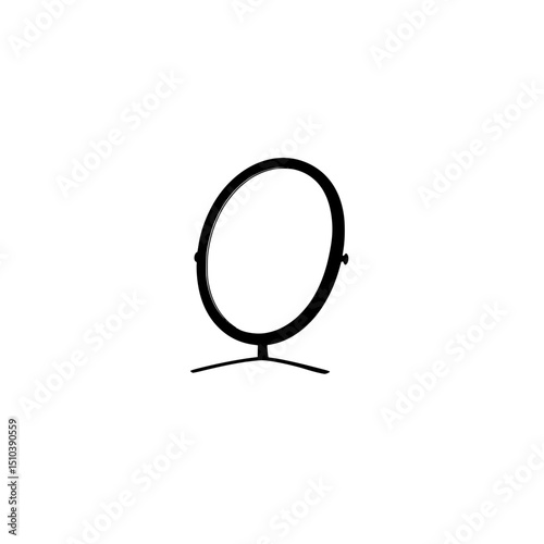 Mirror icon vector illustration