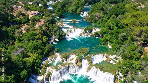 Discover the stunning waterfalls and lush landscapes of National Park during a sunny afternoon exploration