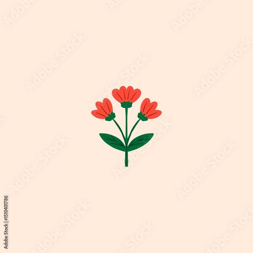 Fototapeta Naklejka Na Ścianę i Meble -  Seamless watercolour and unique floral pattern background for covers, notes, banner. Soft backgrounds colour. Watercolour art work. Flower stalk. Colourful flower.