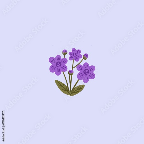 Fototapeta Naklejka Na Ścianę i Meble -  Seamless watercolour and unique floral pattern background for covers, notes, banner. Soft backgrounds colour. Watercolour art work. Flower stalk. Colourful flower.