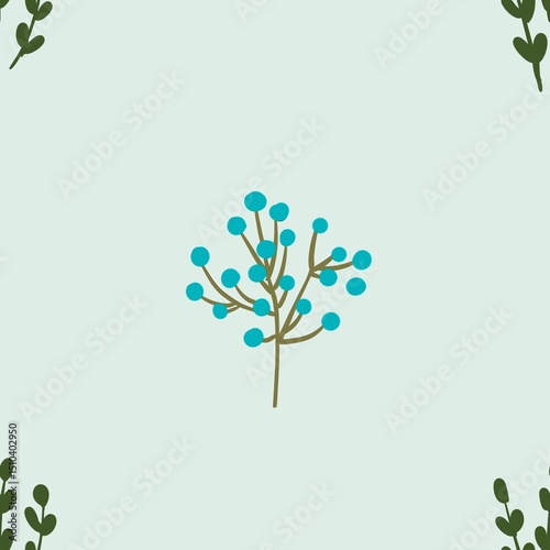 Fototapeta Naklejka Na Ścianę i Meble -  Seamless watercolour and unique floral pattern background for covers, notes, banner. Soft backgrounds colour. Watercolour art work. Flower stalk. Colourful flower.