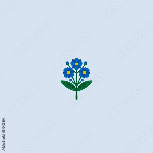 Fototapeta Naklejka Na Ścianę i Meble -  Seamless watercolour and unique floral pattern background for covers, notes, banner. Soft backgrounds colour. Watercolour art work. Flower stalk. Colourful flower.