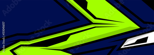Car wrap graphic. Abstract racing strip and background for racing livery or daily use car vinyl sticker.