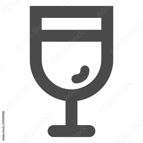 Clean and Modern Icon of Glass