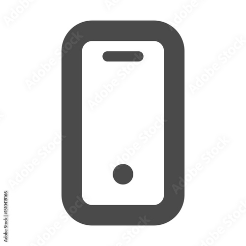 Clean and Modern Icon of Iphone