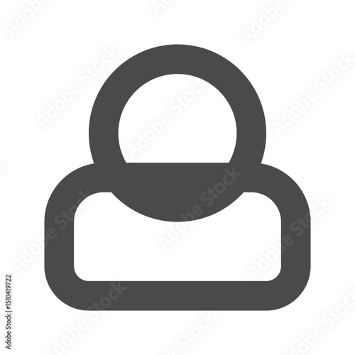 Clean and Modern Icon of User