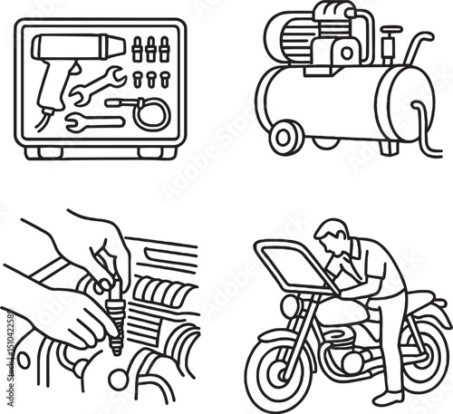 Motorcycle Maintenance and Repairing Service