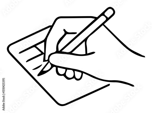 Hand Writing on Paper: Capturing Ideas and Notes with Penmanship Art
