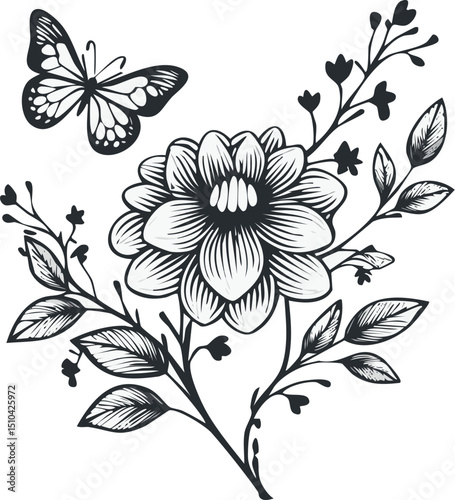 Mastering the Art of Botanical Illustration: A Step-by-Step Guide to Drawing Flowers and Butterflies