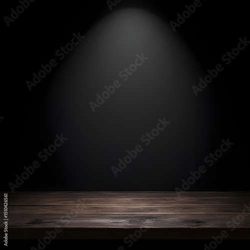 empty wooden room
