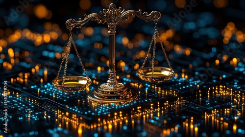 Digital justice scales