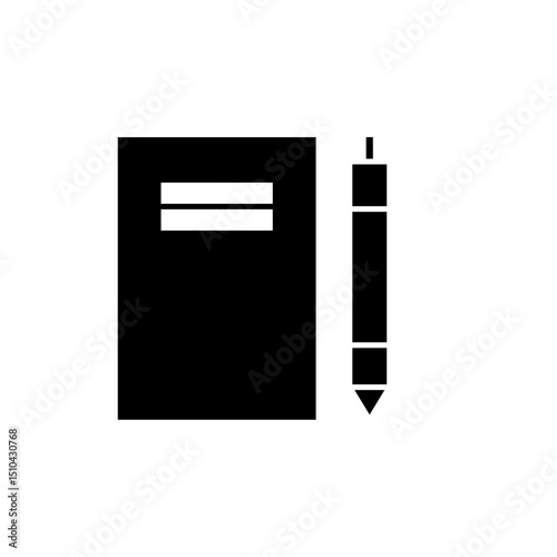 Startup Glyph Icon Note