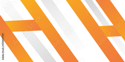 Vector Abstract orange color dynamic background for presentation design brochure, website, flyer