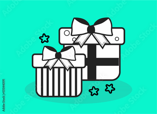color vector gift box gift for someone