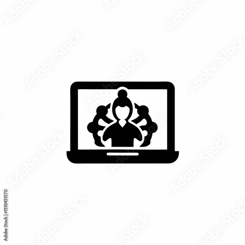 Virtual Fitness Trainer Icon Trainer Avatar On Screen