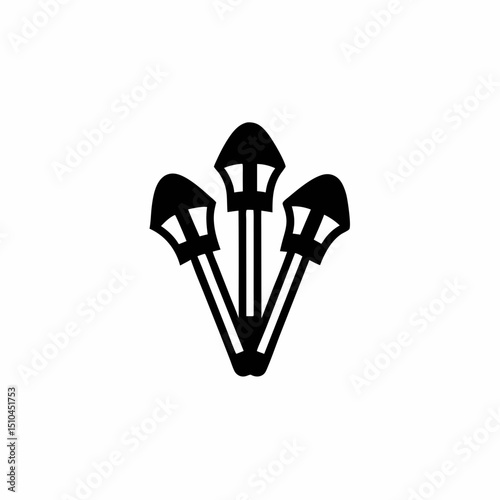 Zero Gravity Lab Tech Vector Silhouette Icon Design