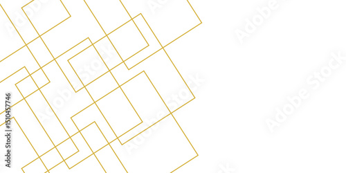 Abstract modern golden square shape stroke like floor tiles, geometric lines pattern 3d vector illustrator background design used as wallpaper, business card, banner, poster, flyer etc.