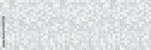 Gray tile background with subtle geometric pattern, perfect for bathroom, kitchen, or architecture designs. Clean and modern style. Vector Illustration
