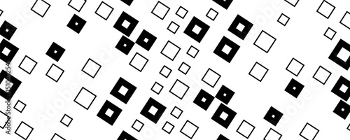 Monochrome line design. Intersecting lines create geometric shapes. A template for screensavers, wallpapers, banners, textures, and textiles. The idea of interior design and creativity