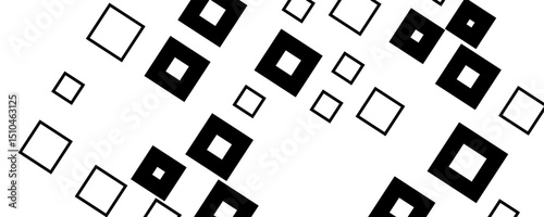 Monochrome line design. Intersecting lines create geometric shapes. A template for screensavers, wallpapers, banners, textures, and textiles. The idea of interior design and creativity