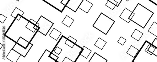 Monochrome line design. Intersecting lines create geometric shapes. A template for screensavers, wallpapers, banners, textures, and textiles. The idea of interior design and creativity