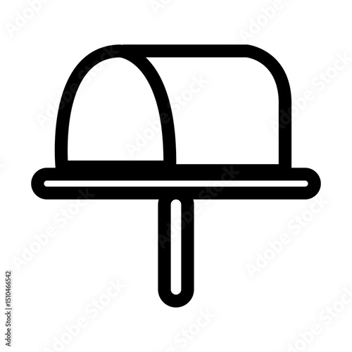 set of mailbox icon vector