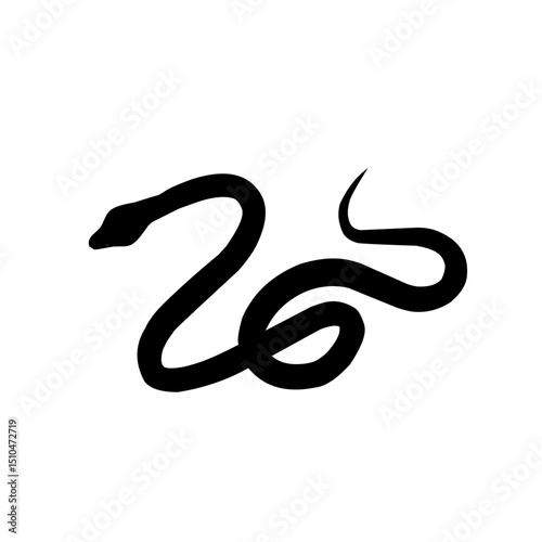 Snake silhouette 