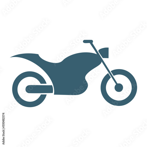 motorcycle icon vector illustration