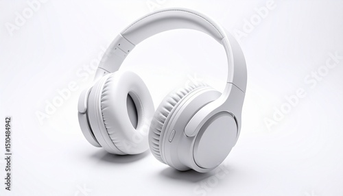 headphones isolated on white