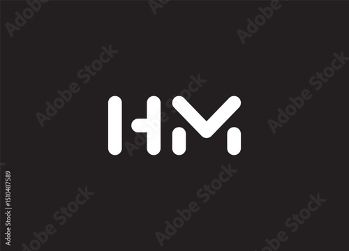 HM Logo Design Creative and Modern Logo Design