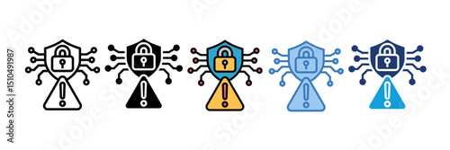 Secure Connection Icon Element For Design