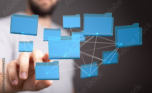 Abstract image depicting da...