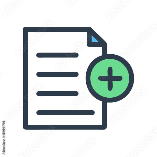 add new document icon design
